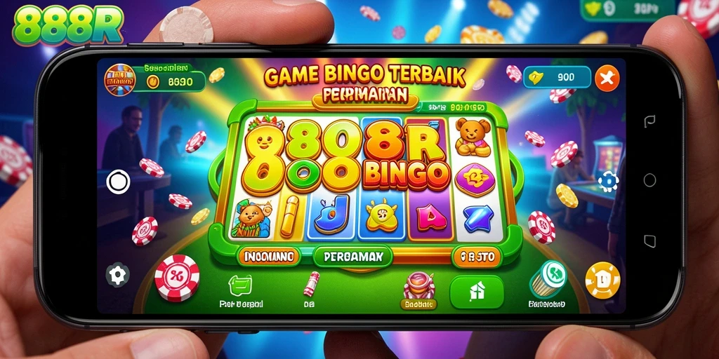 Tampilan layar permainan Bingo yang seru dan interaktif.