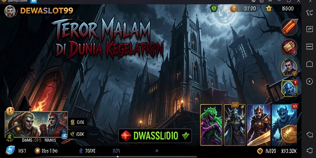 Gameplay menyenangkan dan menegangkan di dunia kegelapan DEWASLOT99.