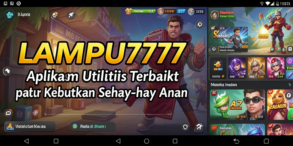 Tampilan antarmuka LAMPU777 yang bersih dan intuitif.