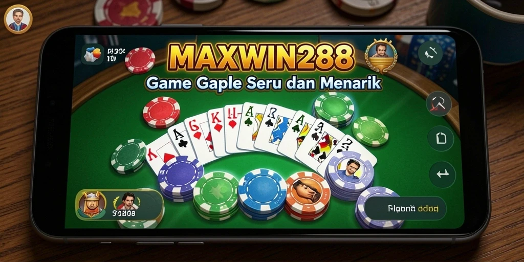 Screenshot gameplay Gaple yang menarik di MAXWIN288.