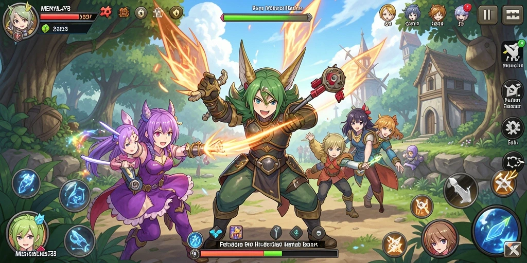 Tangkapan layar dari gameplay dinamis dalam <strong>MENYALA78</strong>.