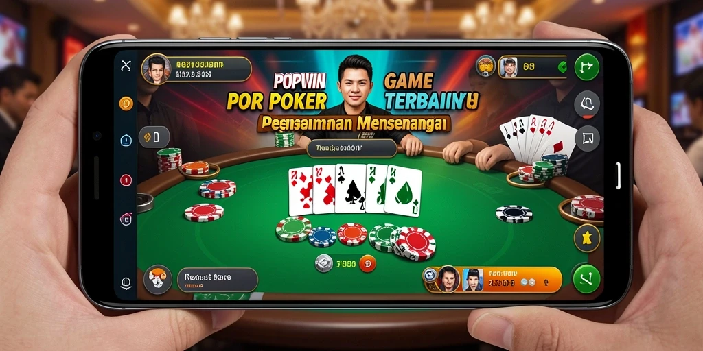 Tampilan antarmuka menarik dan gameplay seru dalam Poker.