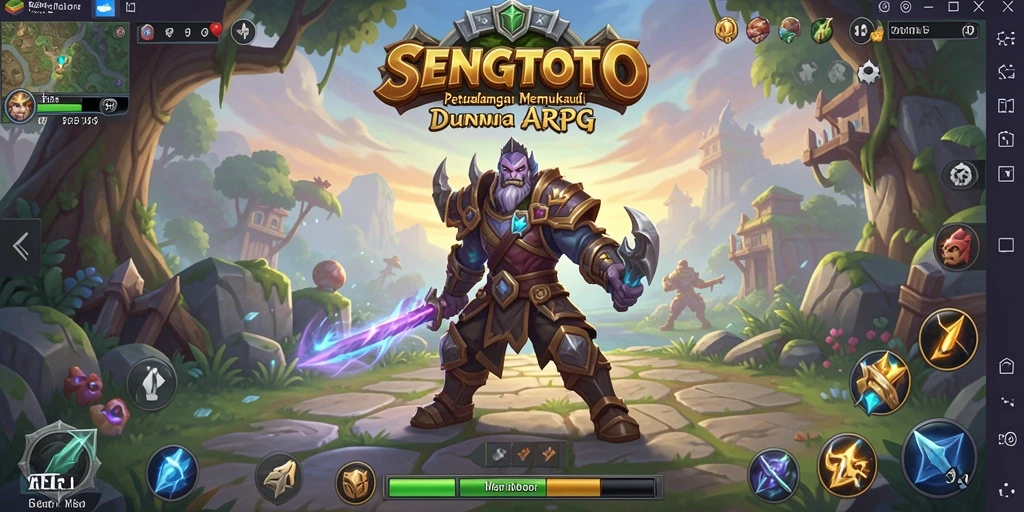 Gameplay SENGTOTO yang seru dalam dunia ARPG.