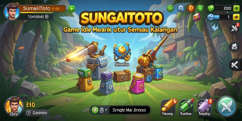Tampilan gameplay SUNGAITOTO yang menarik dan menyenangkan.