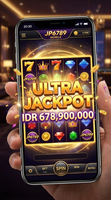 Tampilan utama aplikasi jp6789 yang sederhana dan mudah digunakan.